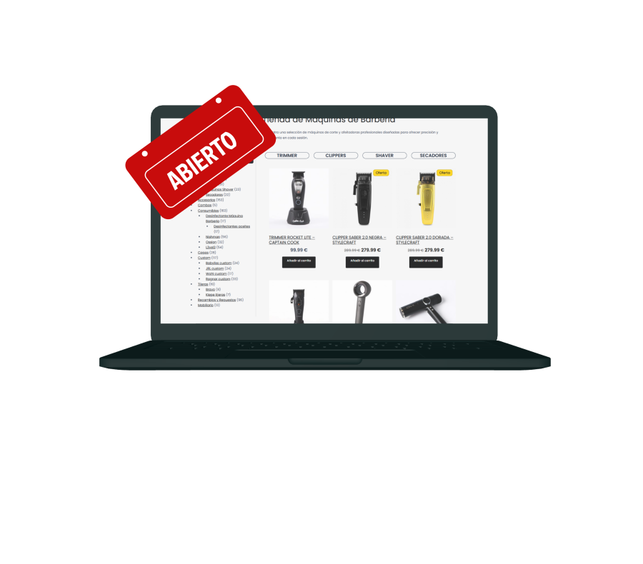 Diseño tiendas online en Madrid